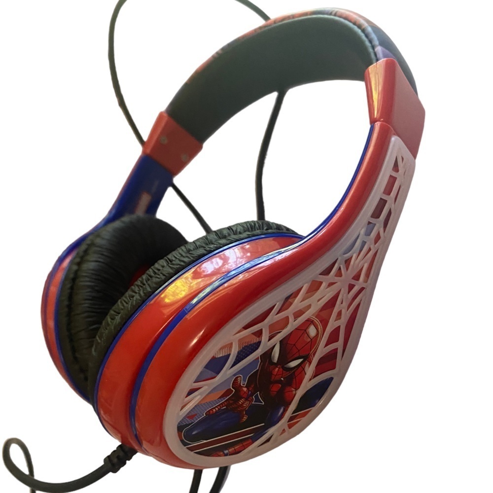 Spiderman Adjustable Pre-K Headphones Excellent Condition